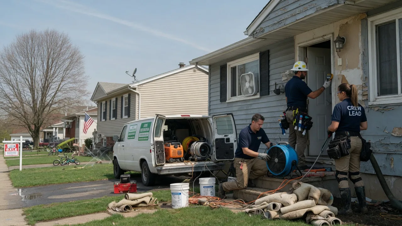 Flood Cleanup in Fultonham, OH near me